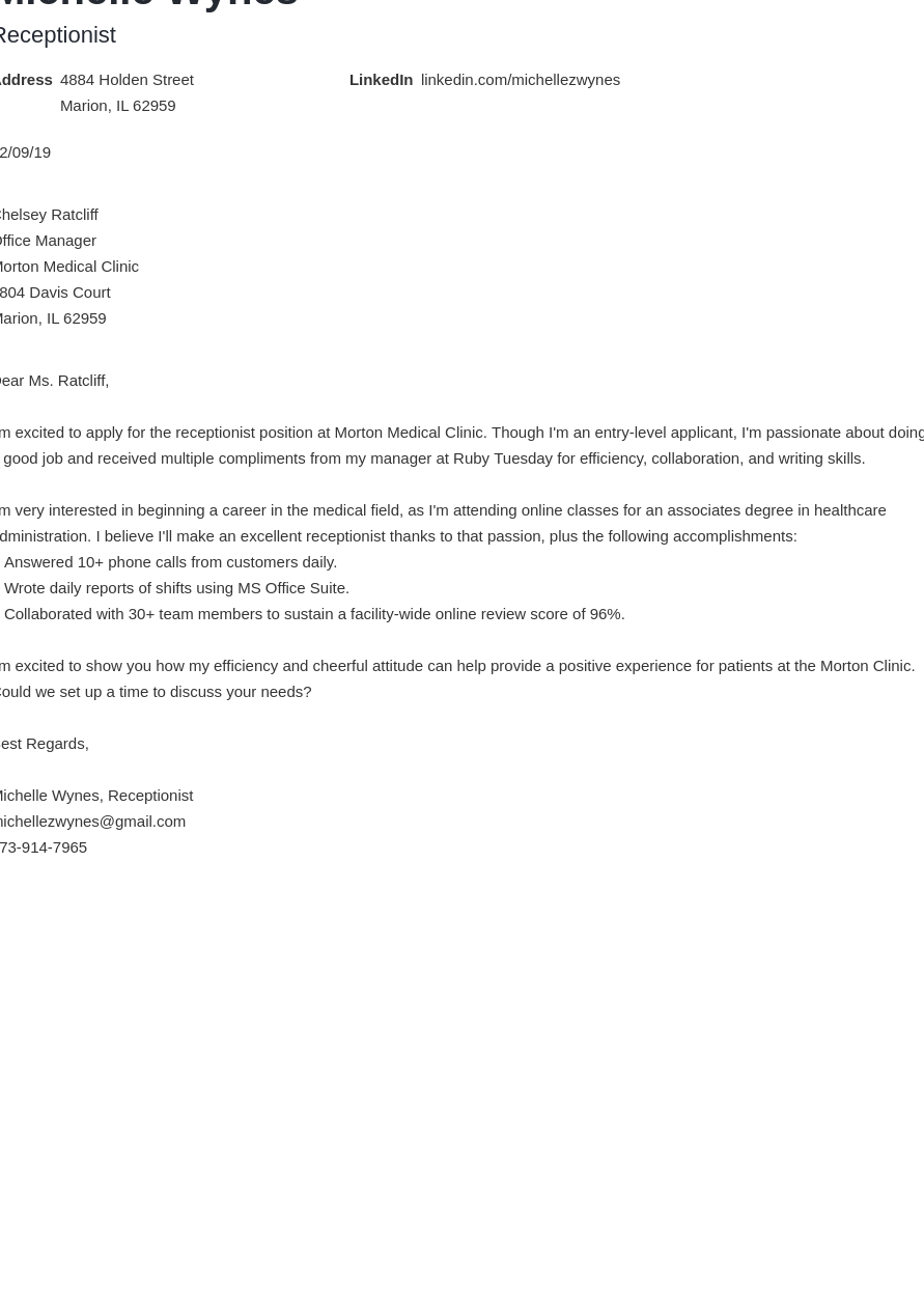 Cómo escribir una carta de presentación sin experiencia (+ejemplos)