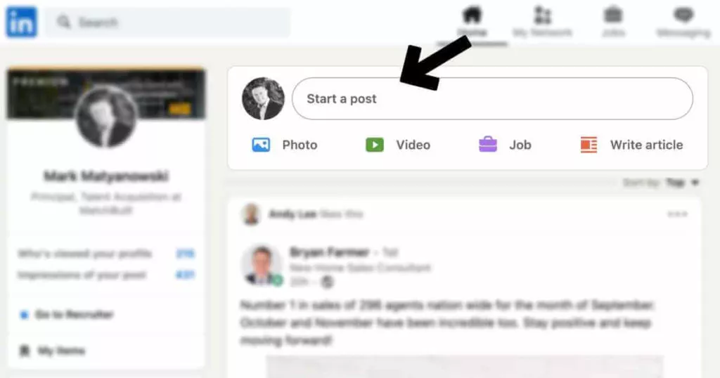 Cómo anunciar un nuevo trabajo o ascenso en LinkedIn