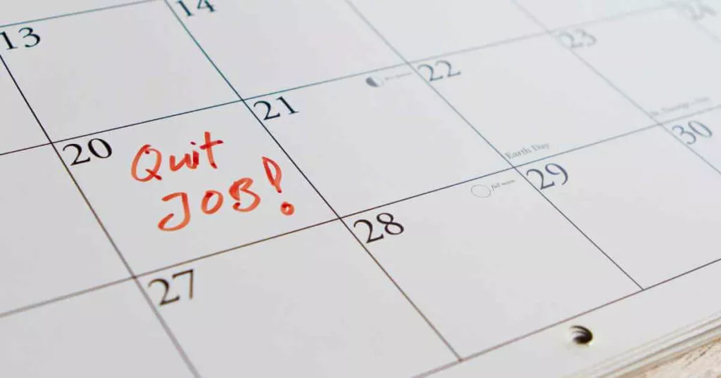La mejor excusa para dejar un trabajo sin previo aviso
