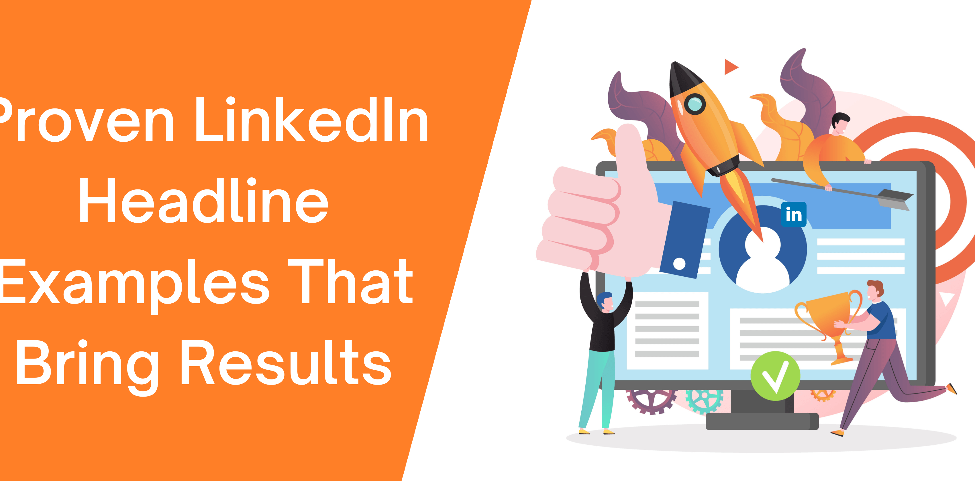Principales ejemplos probados de titulares de LinkedIn: Octopus CRM