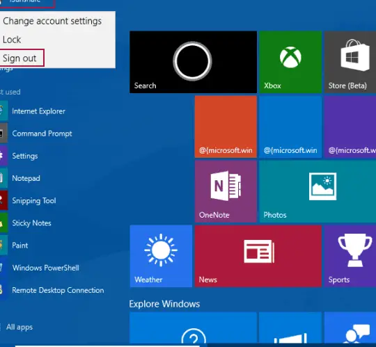 4 formas de cerrar sesión en Windows 10