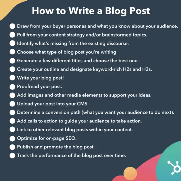 Cómo escribir una publicación de blog: una guía paso a paso [+ publicación de blog gratuita...