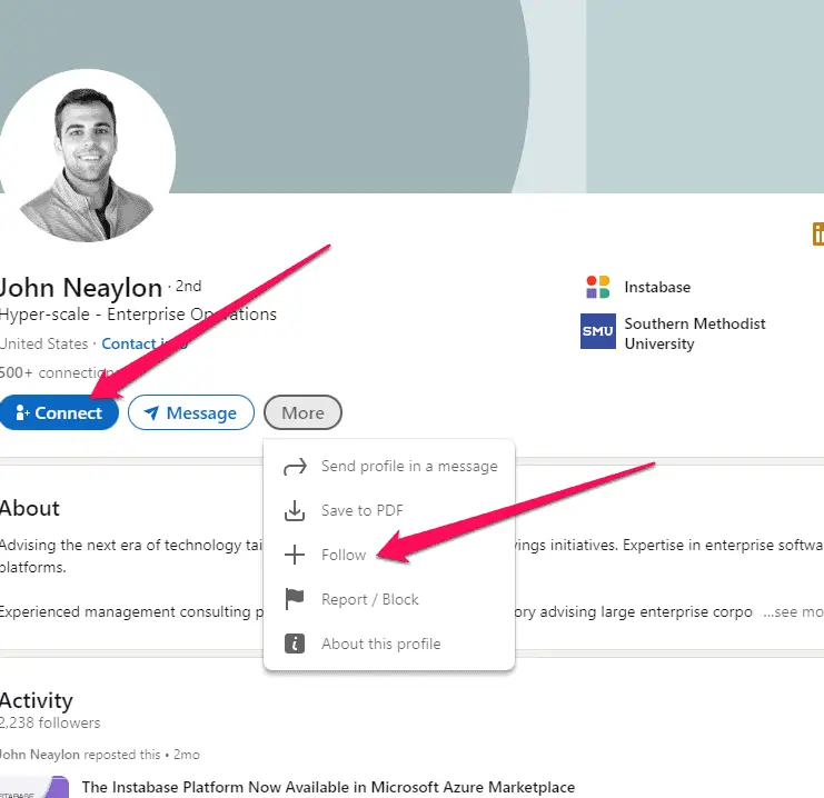 La diferencia entre seguir y conectarse en LinkedIn [Invitado ...